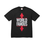 Supreme World Famous T-Shirt Black - 26SS