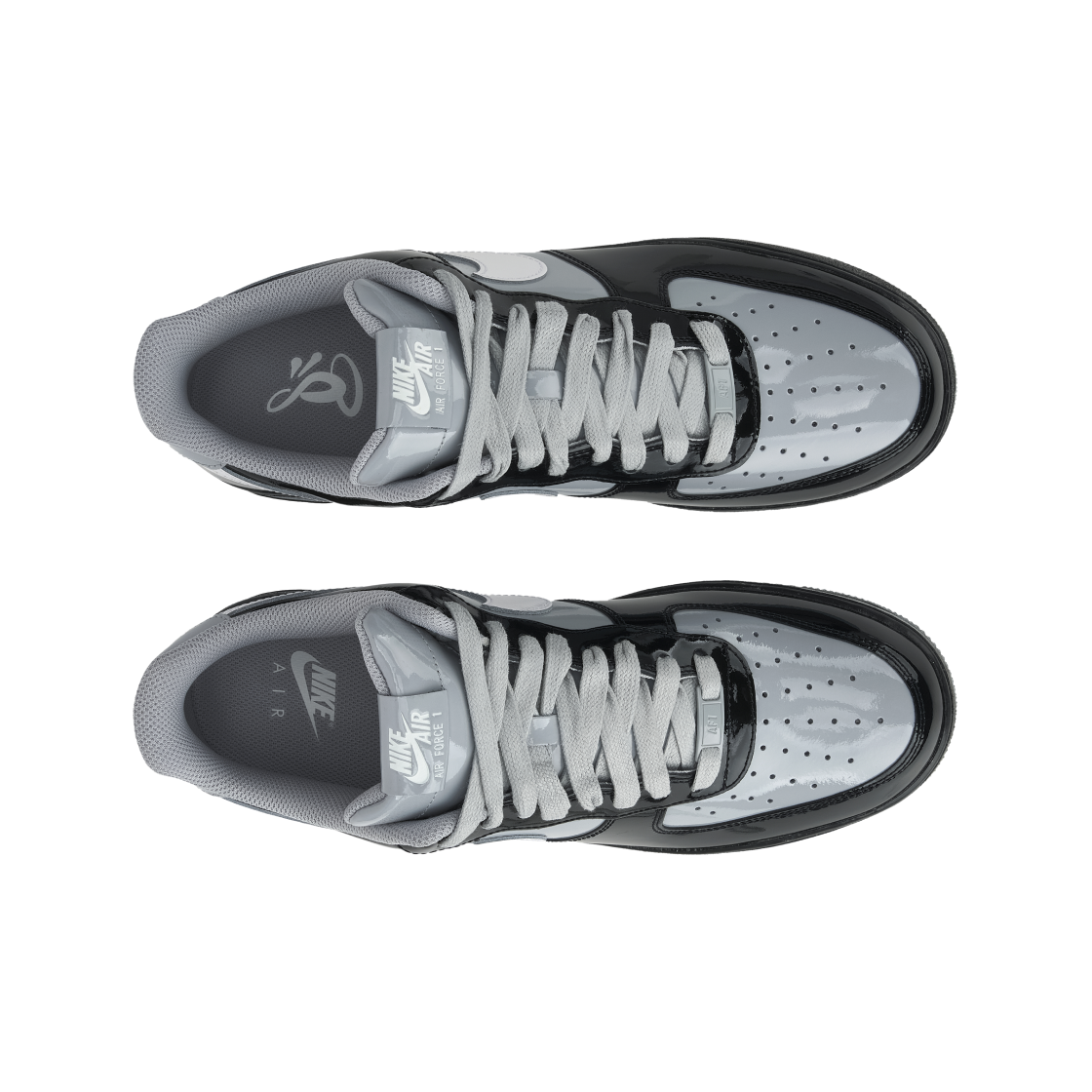 나이키 x 시나 에어포스 1 '07 블랙 앤 라이트 스모크 그레이(Nike x Syna Air Force 1 '07 Black and Light Smoke Grey) - 5