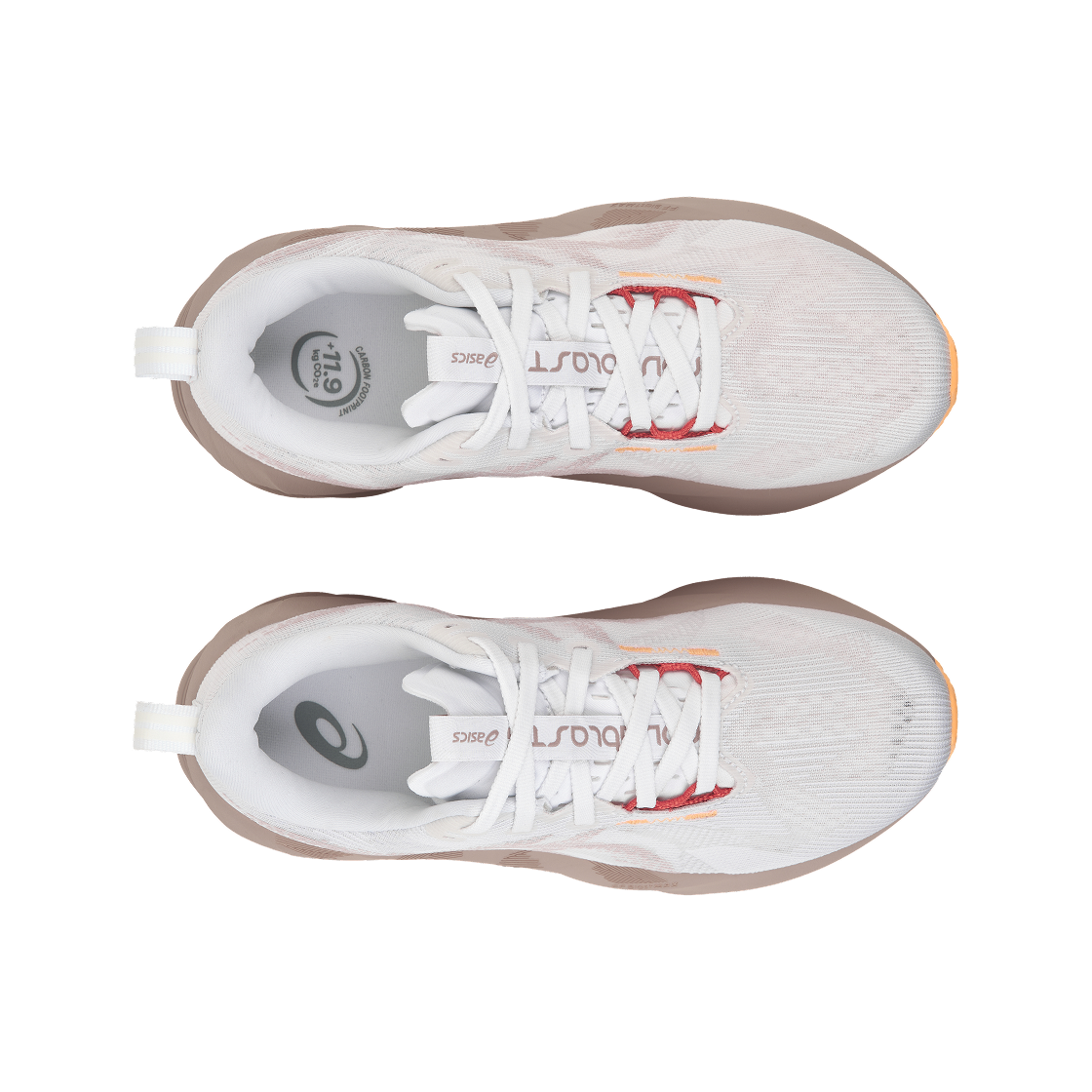 (W) 아식스 노바블라스트 5 화이트 펀((W) Asics Novablast 5 White Fawn) - 5