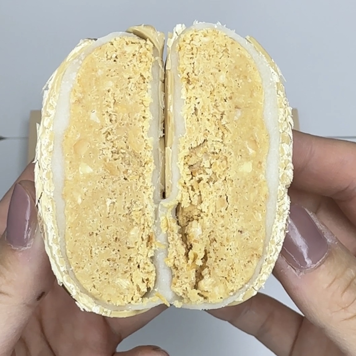 Bomnal& Choco Pongdang Dubai Jjondeuk Tteok Peanut Butter (80g x 3ea) 착용 스타일 - 2