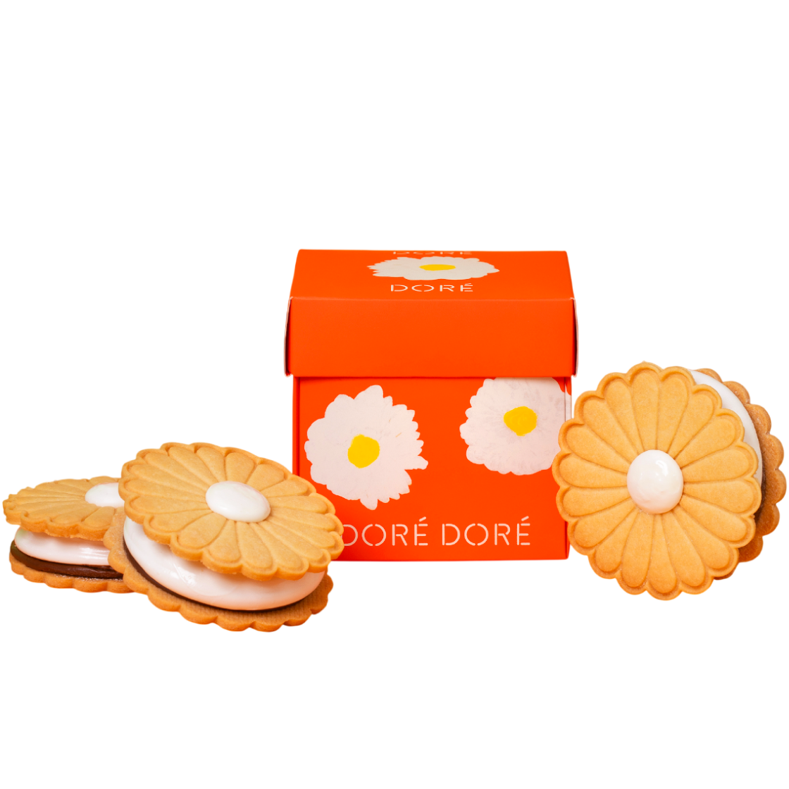 [KREAM 단독] 도레도레 데이지 초코 마시멜로우 쿠키 3개입([KREAM 단독] DORÉ DORÉ Daisy Chocolate Marshmallow Cookie Set)