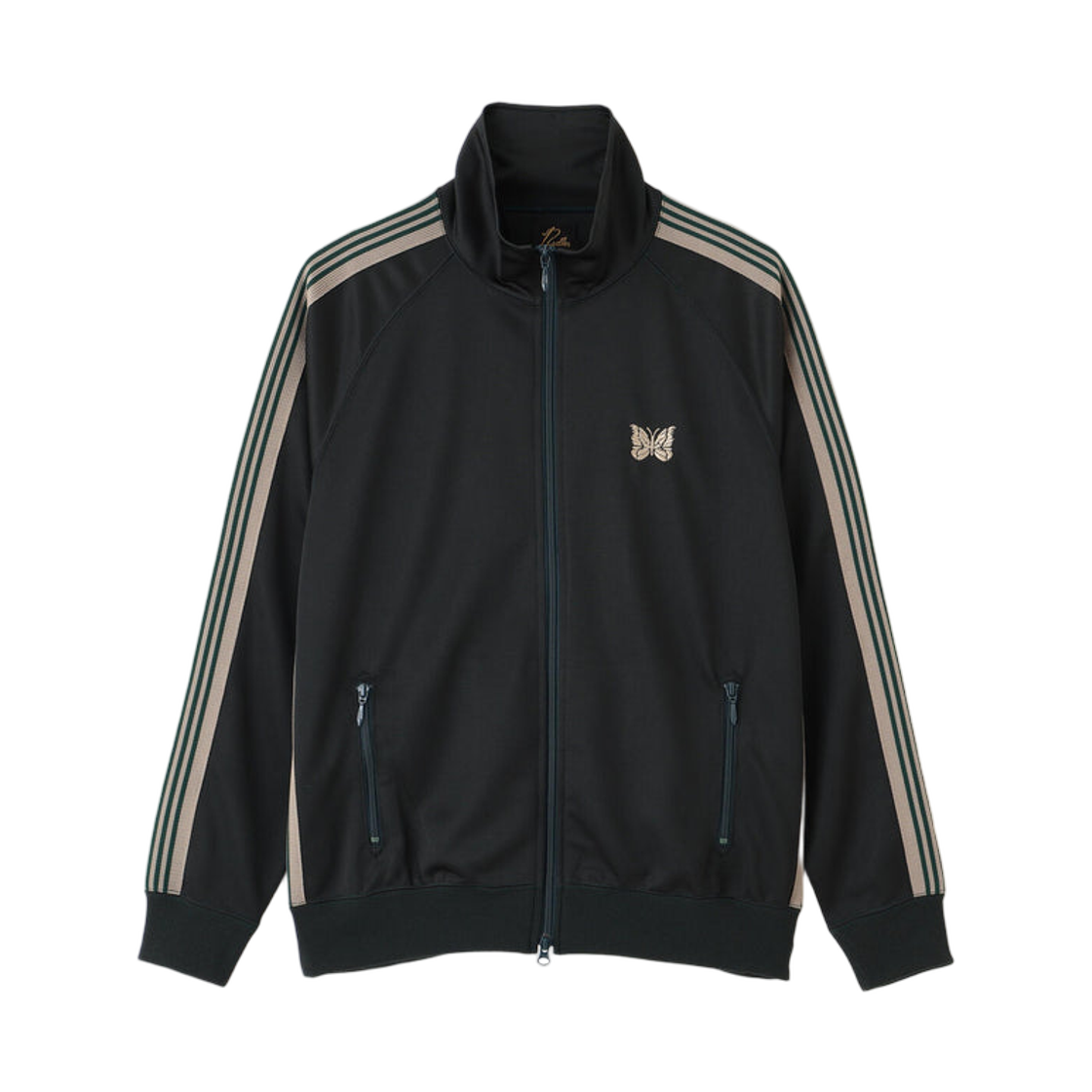 니들스 트랙 자켓 폴리 스무스 다크 그린 (LHP)(Needles Track Jacket Poly Smooth Dark Green (LHP))