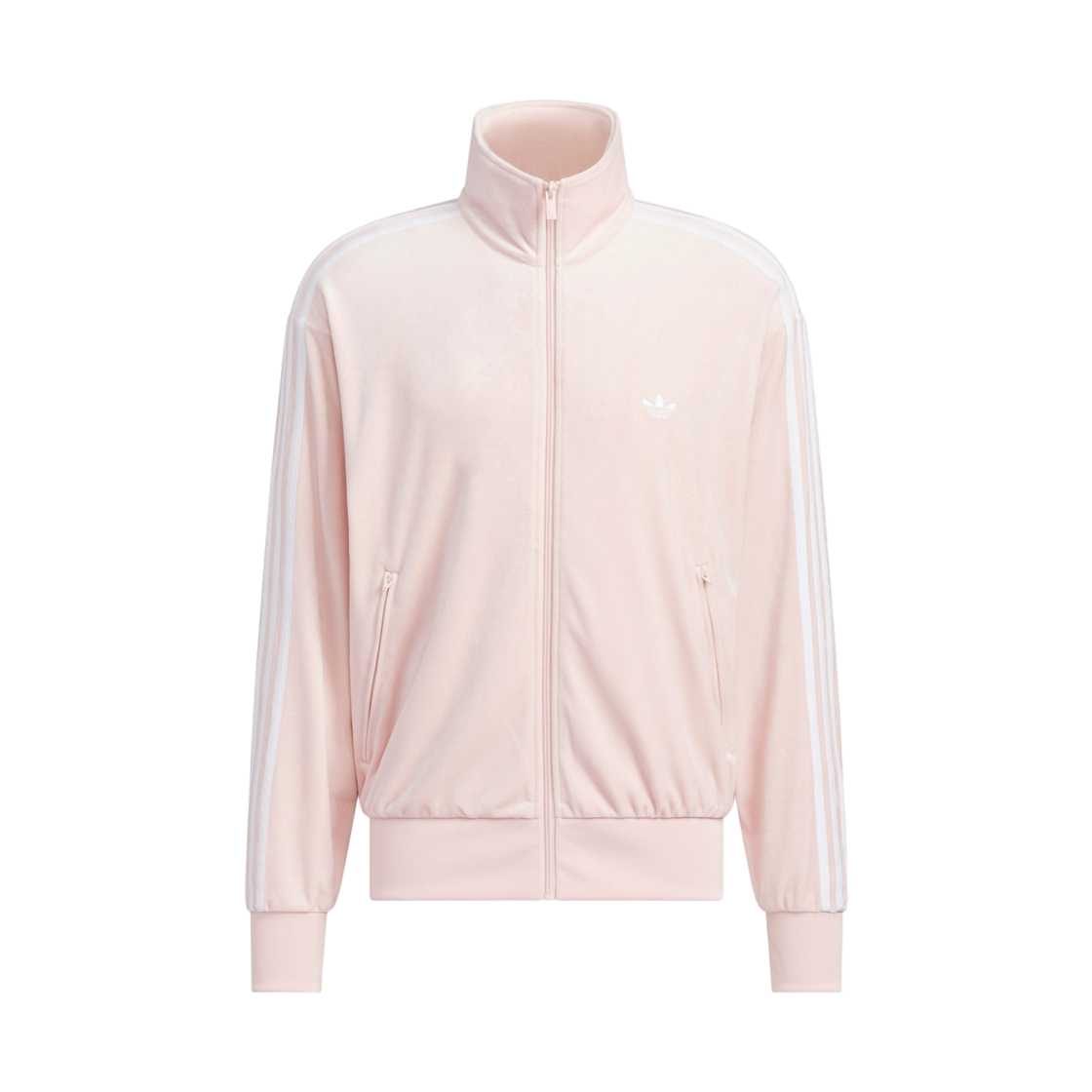 KQ5480 Adidas FB TT Velour Track Top Sandy Pink - KR Sizing