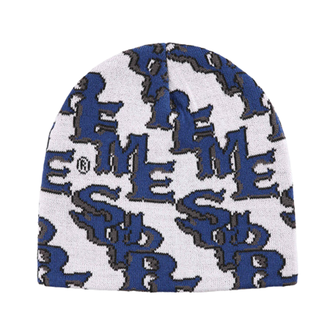 슈프림 슬랜티드 고딕 아웃라인 비니 화이트 - 26SS(Supreme Slanted Gothic Outline Beanie White - 26SS) - 1