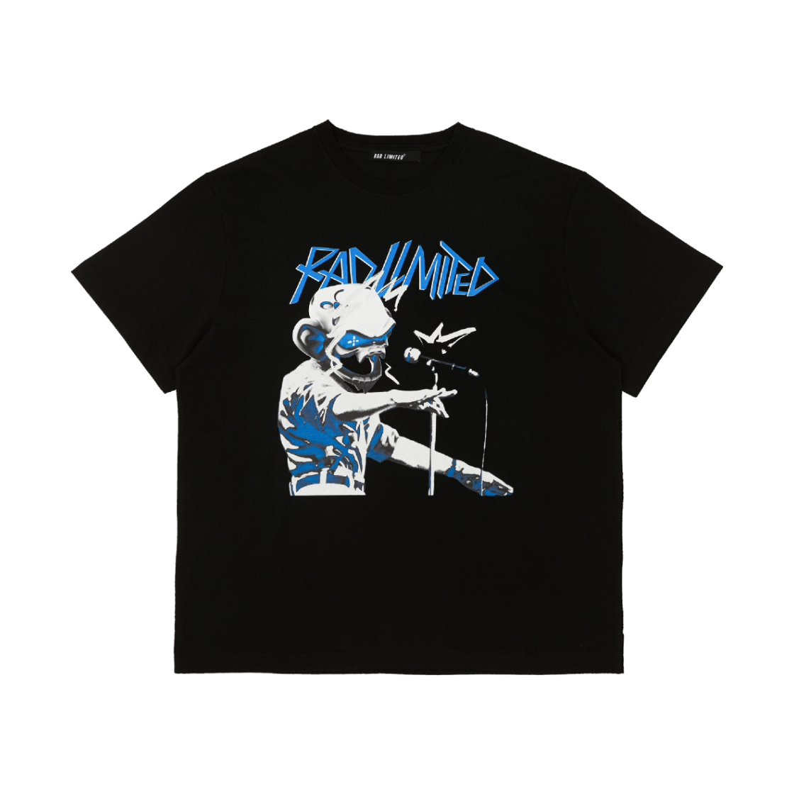 라드리미티드 본키 싱잉 티셔츠 블랙(Rad Limited Bonkey Singing T Shirts - Black)