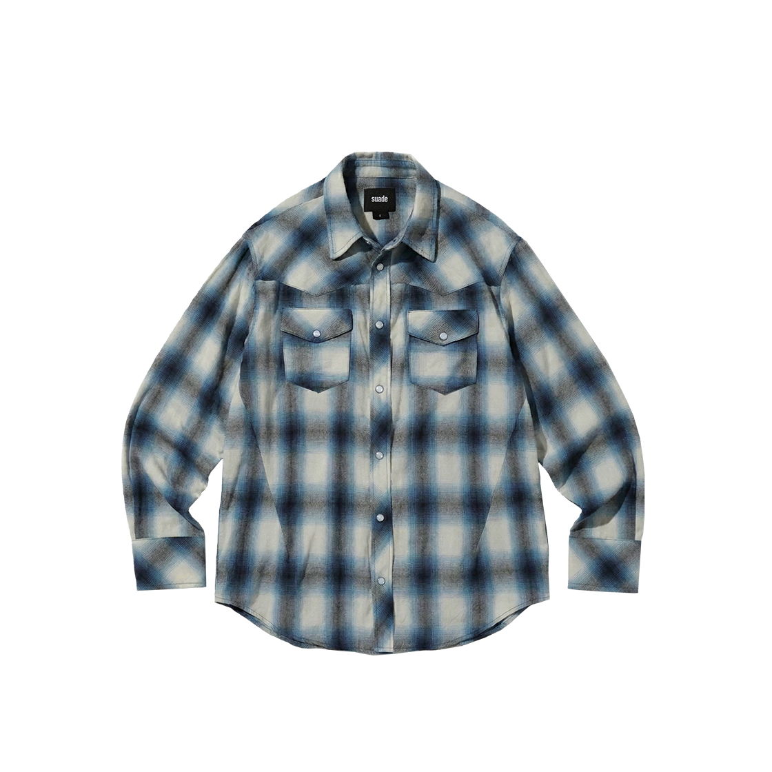 스웨이드 웨스턴 셔츠 블루(Suade Western Shirt Blue)