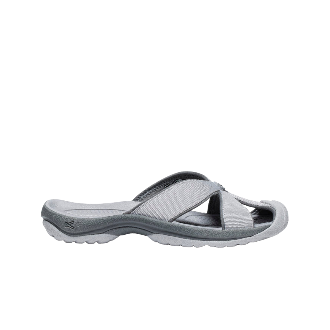 (W) 킨 발리 슬라이드 샌들 알로이 스틸 그레이((W) Keen Bali Slide Sandal Alloy Steel Grey) - 1
