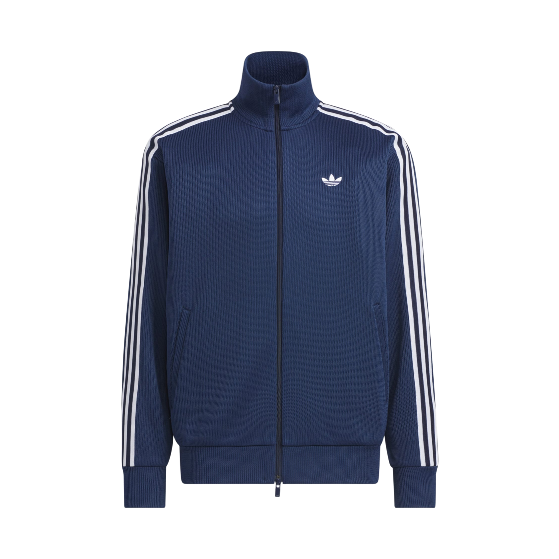 아디다스 오리지널스 FB 니트 트랙 탑 나이트 인디고 - KR 사이즈(Adidas Originals FB Knit Track Top Night Indigo - KR Sizing)