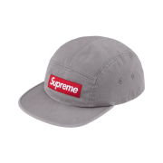 Supreme Washed Chino Twill Camp Cap Grey - 26SS
