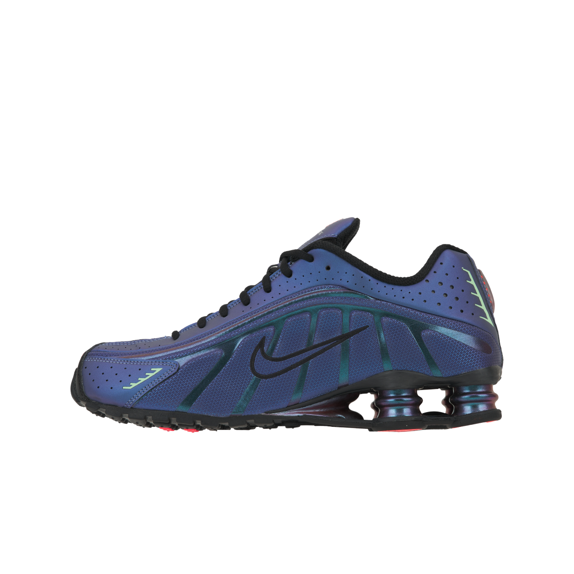 나이키 샥스 R4 블랙 앤 핫 펀치(Nike Shox R4 Black and Hot Punch) - 3