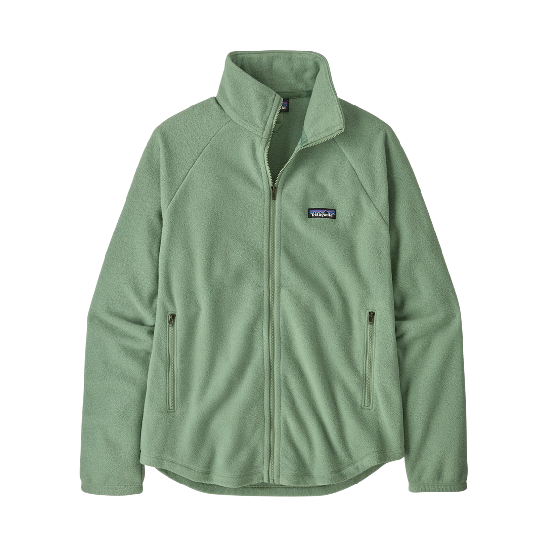23165 (W) Patagonia Classic Microdini Fleece Jacket Ellwood Green