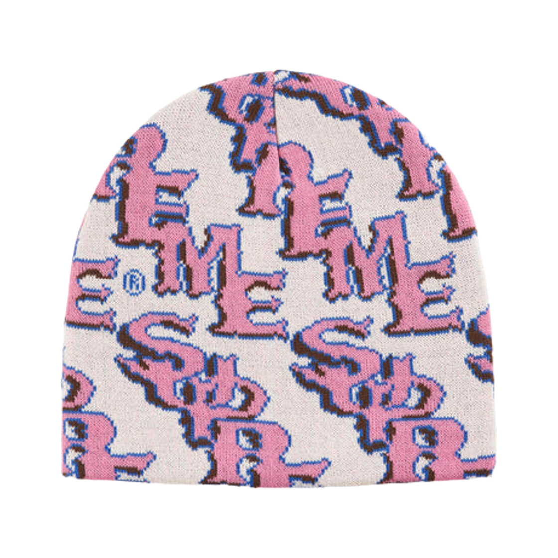 - Supreme Slanted Gothic Outline Beanie Light Tan - 26SS