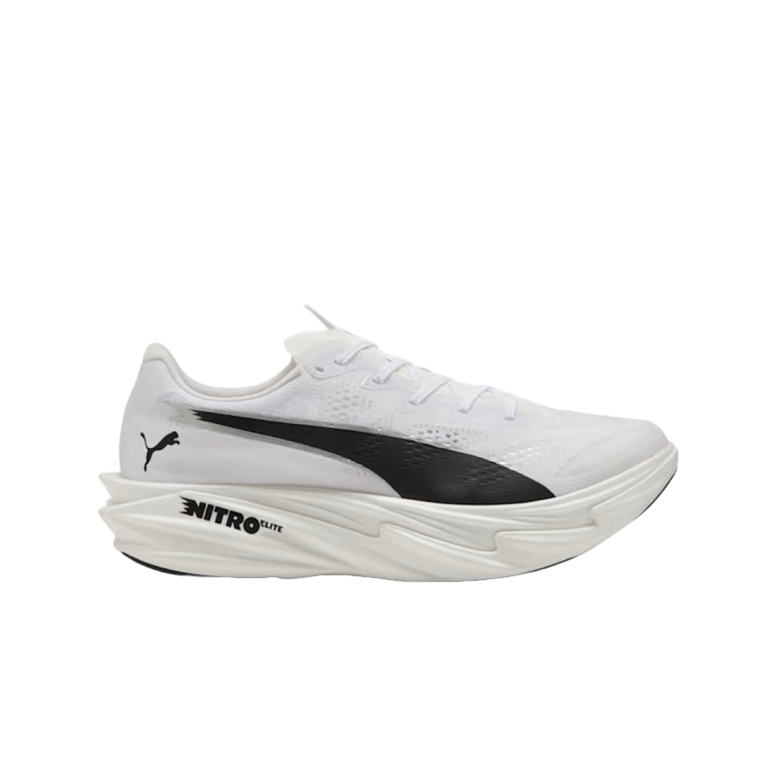 푸마 디비에이트 나이트로 엘리트 4 화이트 블랙(Puma Deviate Nitro Elite 4 White Black)
