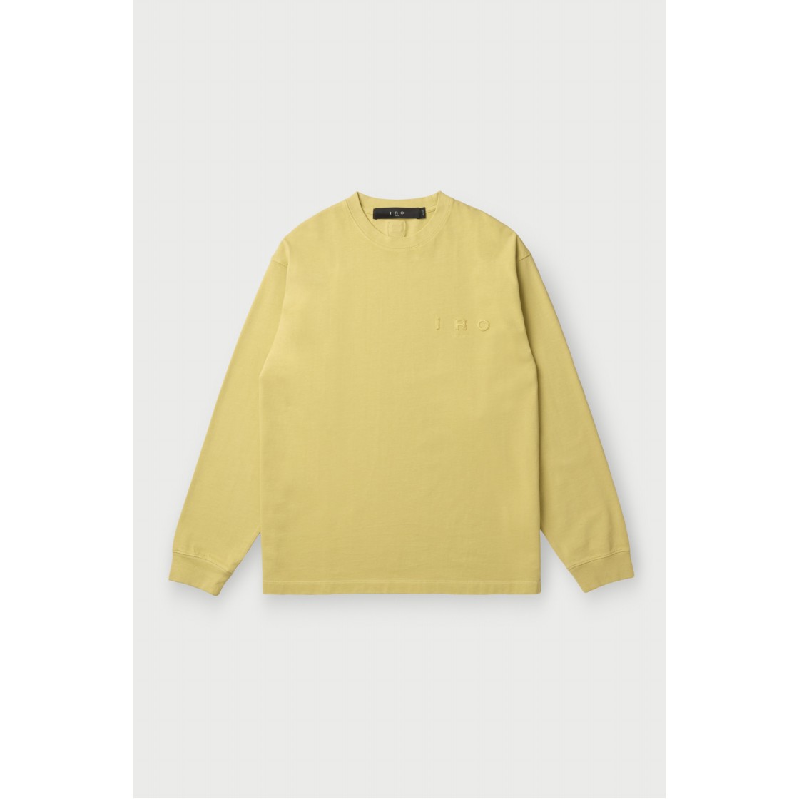 이로 긴팔 티셔츠 옐로우(IRO Long Sleeve T-Shirt Yellow) - 2