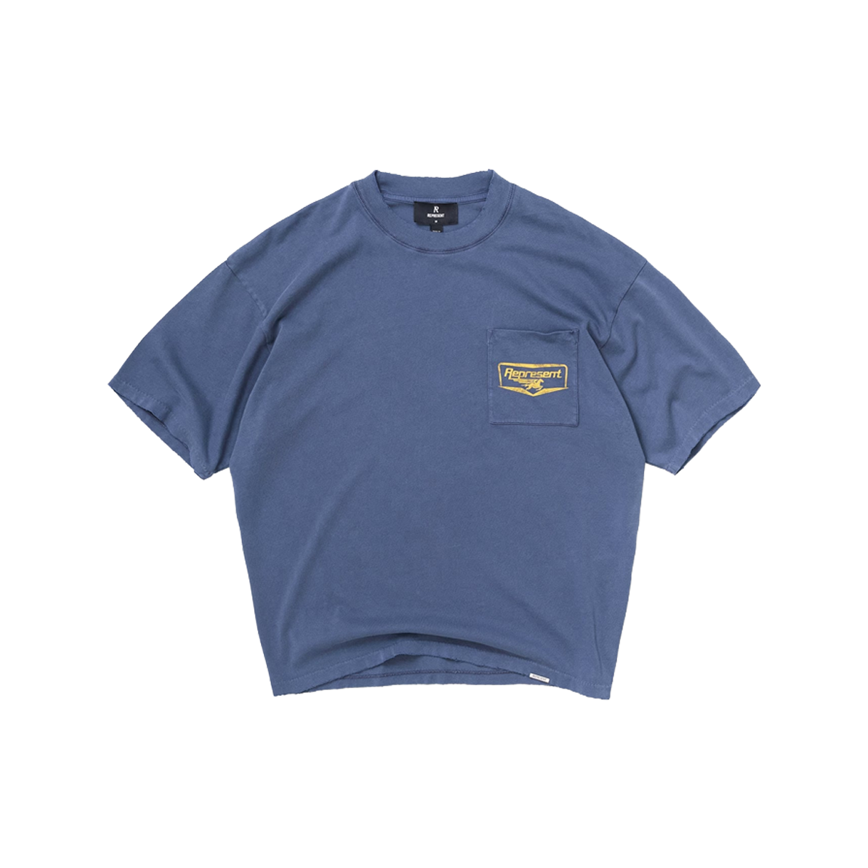 리프레젠트 낫띵 패스터 티셔츠 인디고 - 26SS(Represent Nothing Faster T-Shirt Indigo - 26SS)