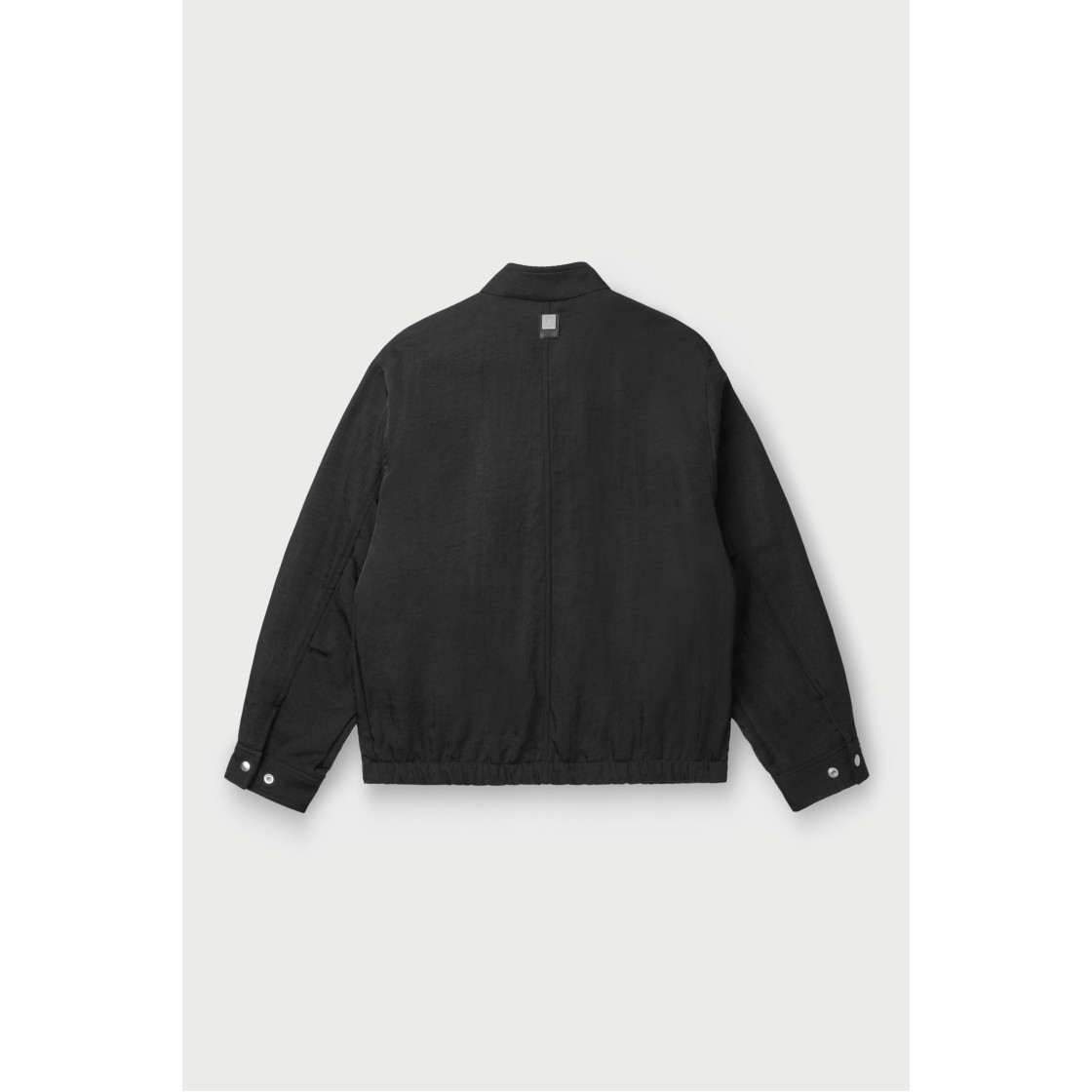 이로 디쿠프 나일론 하이넥 커팅 점퍼 블랙(IRO Decoup Nylon High Neck Cut Jumper Black) - 3