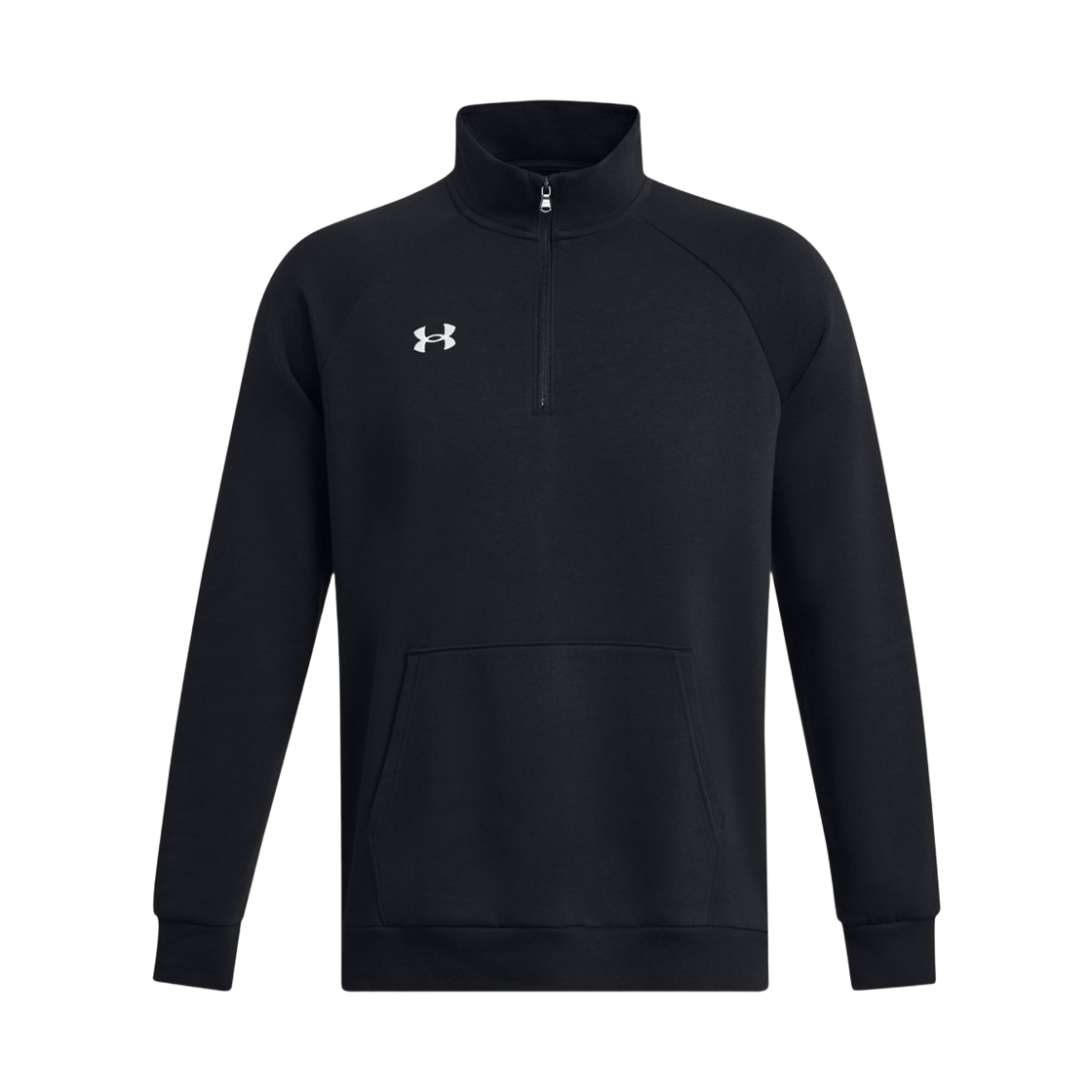 1386016-001 Under Armour UA Rival Fleece 1/4 Zip Sweatshirt Black