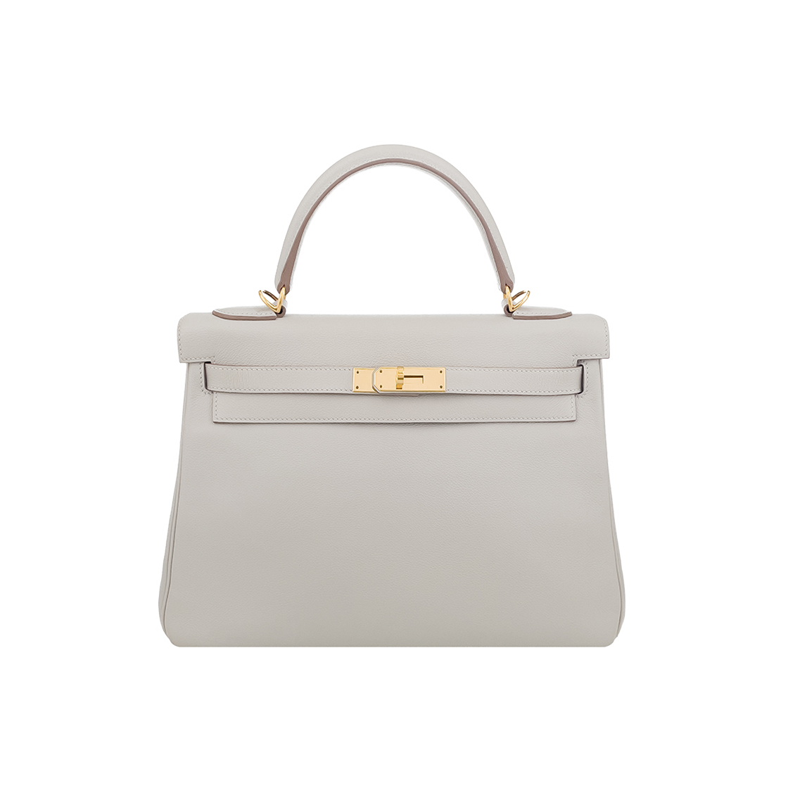 에르메스 켈리32 펄그리스 금장(6HH0078)(Hermes Kelly 32 Pearl Grey with Gold Hardware)