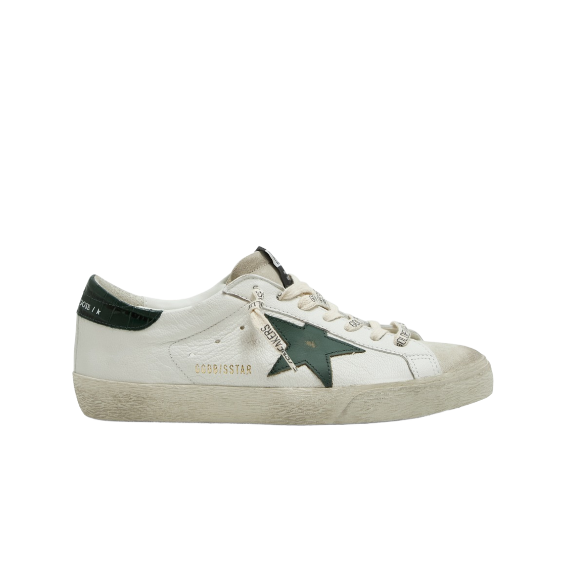 GMF00101-F008113-10502 Golden Goose Superstar Sneakers White Military Green