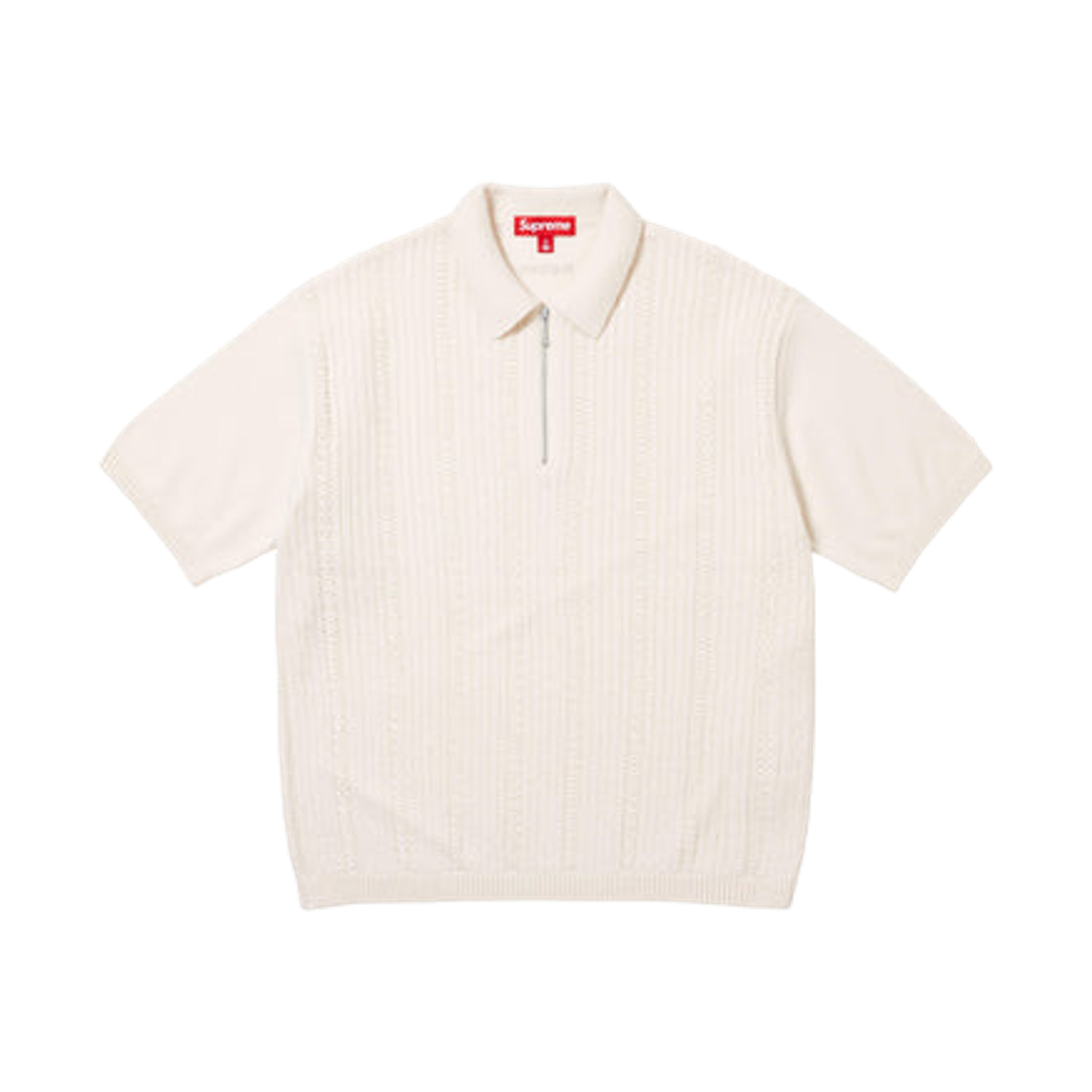 슈프림 워시드 스트라이프 폴로 화이트 - 26SS | Supreme | KREAM