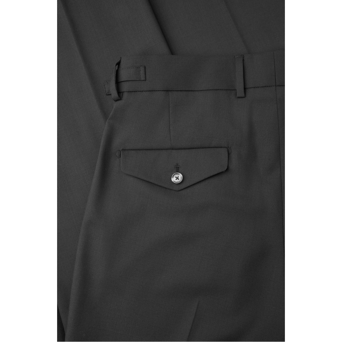 이로 에퓨어 울 와이드 슬랙스 블랙(IRO Epure Wool Wide Slacks Black) - 6