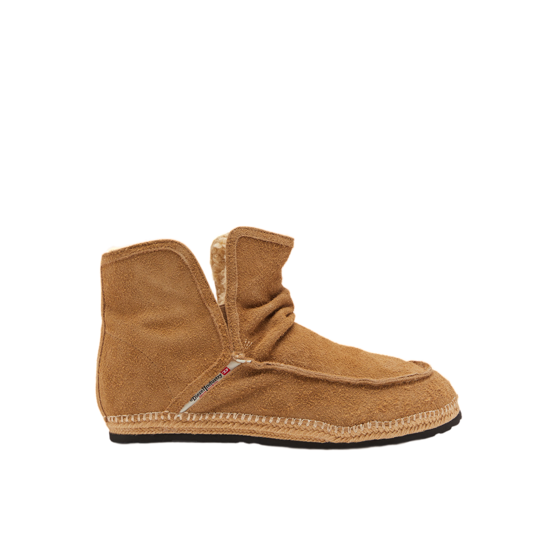 디젤 D-루카스 레더 앵클 부츠 안감 포함 라이트 브라운(Diesel D-Lukas - Leather Ankle Boots with Internal Lining Light Brown)