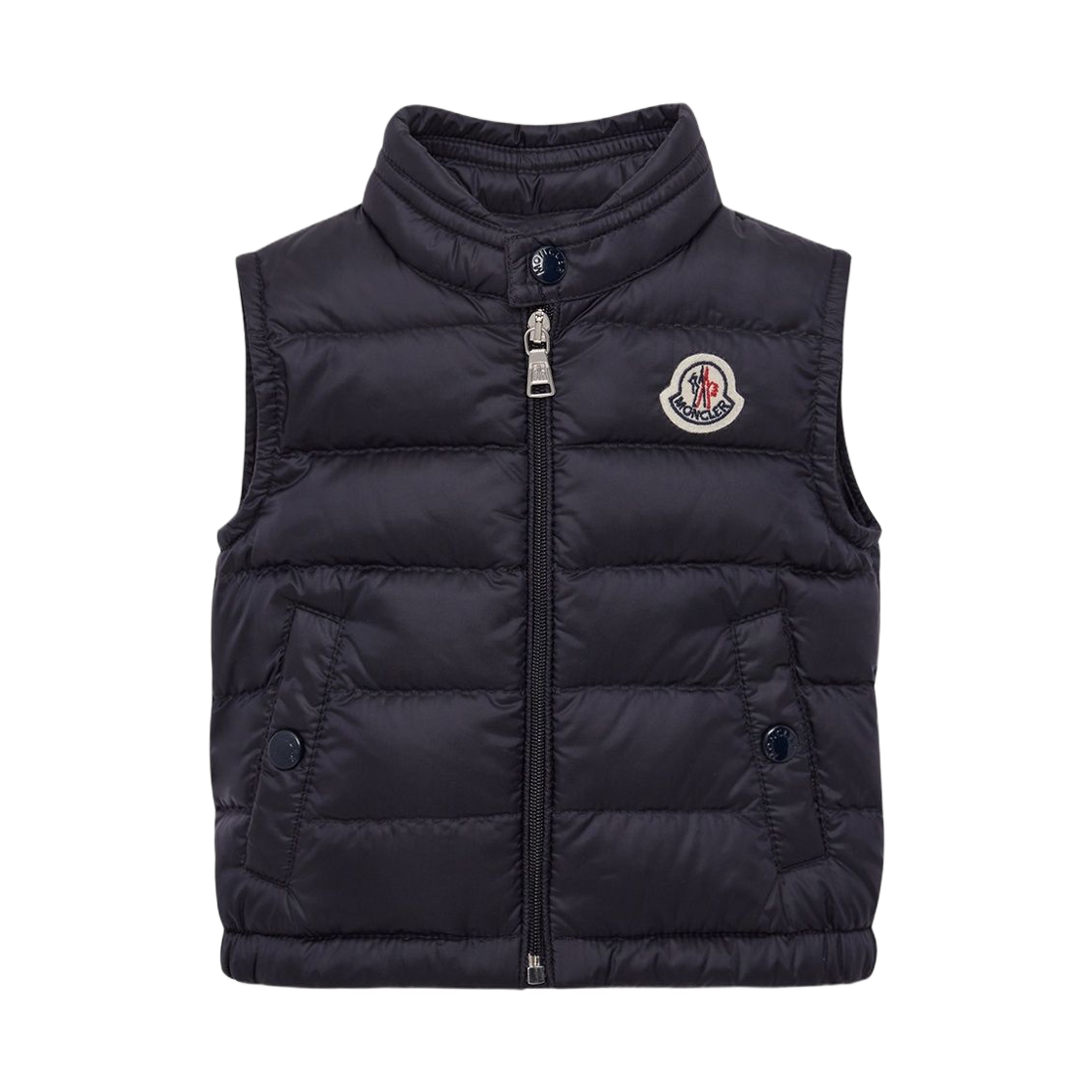 L1-951-1A00023-597YF-778 (Kids) Moncler New Amaury Packable Down Gilet Night Blue - 26SS