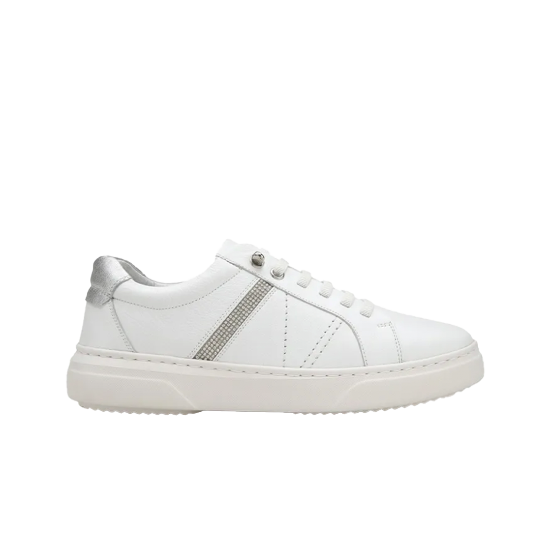 W9X00463S91TM Thom McAn Bryn Sneakers W White