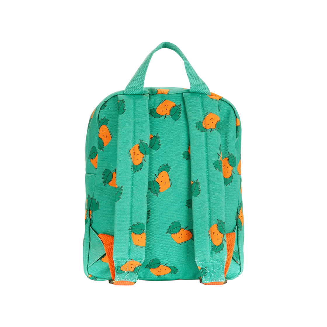 (키즈) 보보쇼즈 탠저린 올 오버 백팩 그린((Kids) Bobo Choses Tangerine All Over Backpack Green) - 2