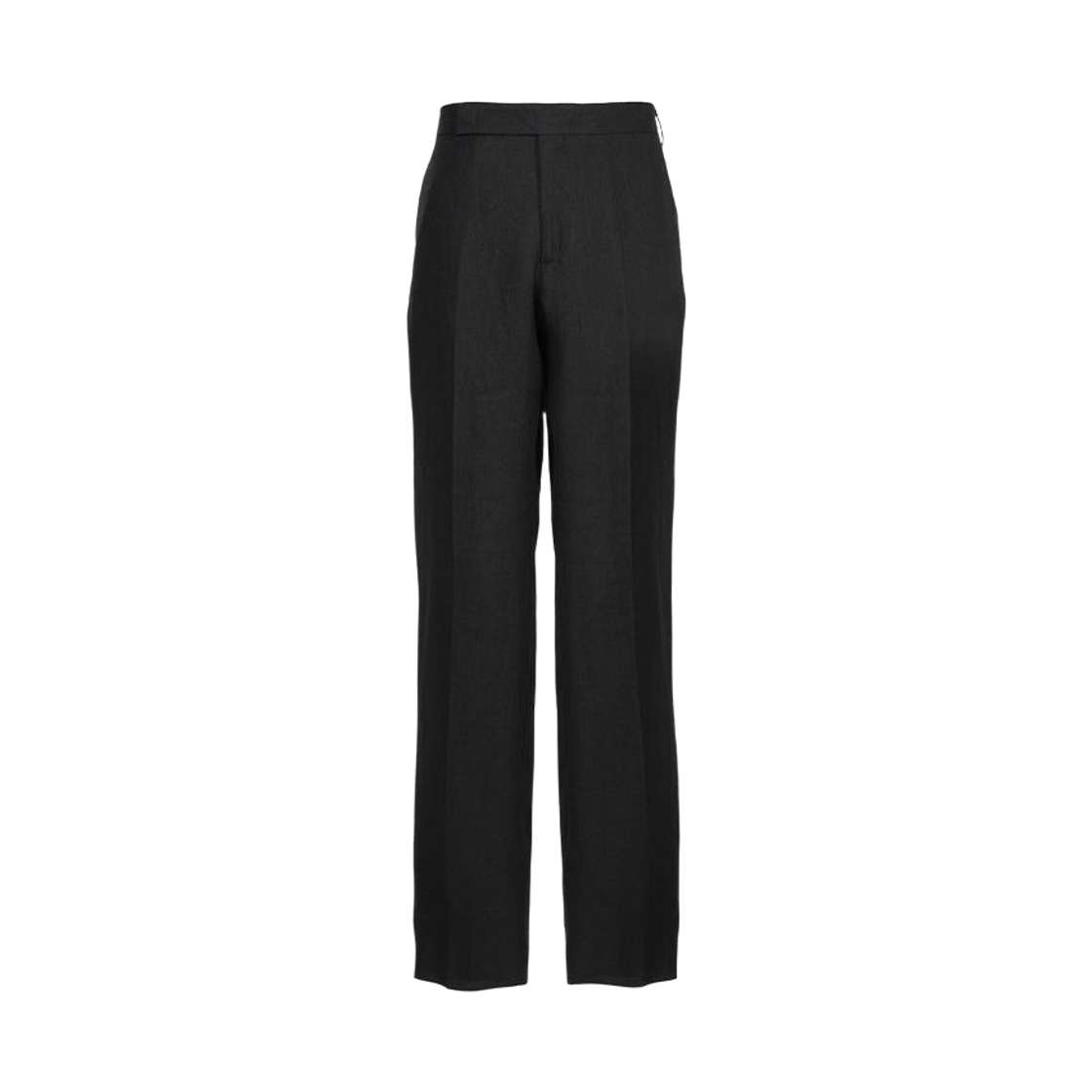 CNPALUK-CN64404-999 Lardini Linen Pants Black