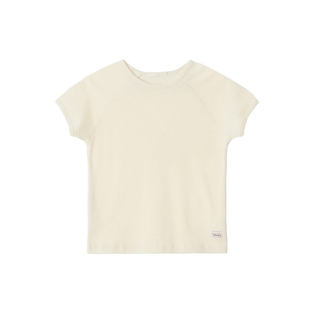 APC1TP150CRFF GBH APPAREL Petite Waffle Top / Cream