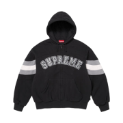 Supreme Filled Zip Up Hooded Sweatshirt Black - 26SS