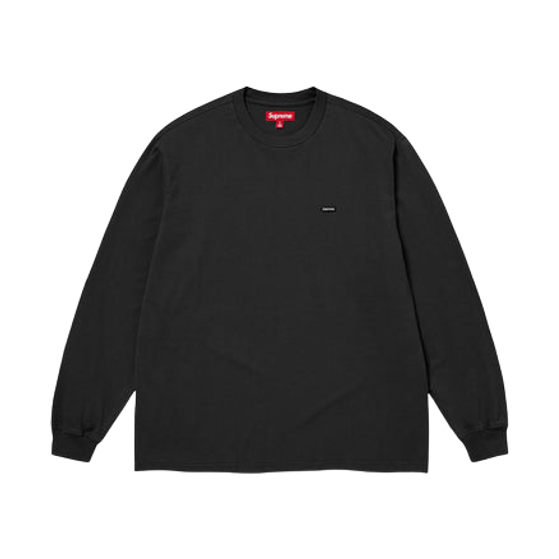 슈프림 스몰 박스 롱슬리브 티셔츠 블랙 - 26SS(Supreme Small Box L/S T-Shirt Black - 26SS)
