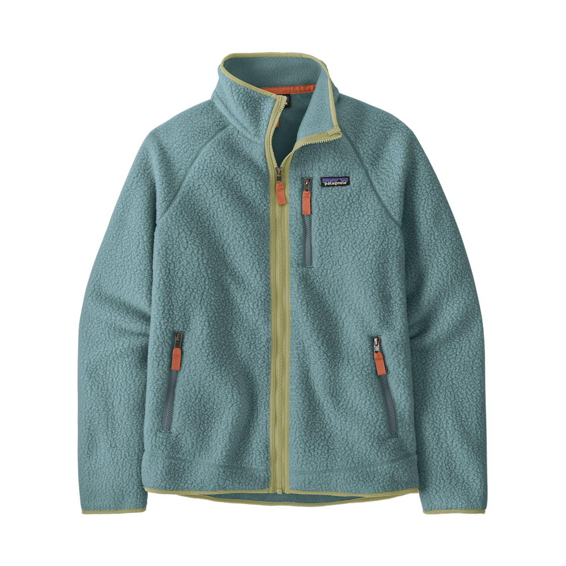 22801 Patagonia Retro Pile Fleece Jacket Blue Sage