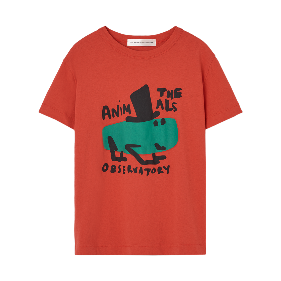 (키즈) 타오 루스터 티셔츠 클레이 레드((Kids) TAO Rooster T-Shirt Clay Red)