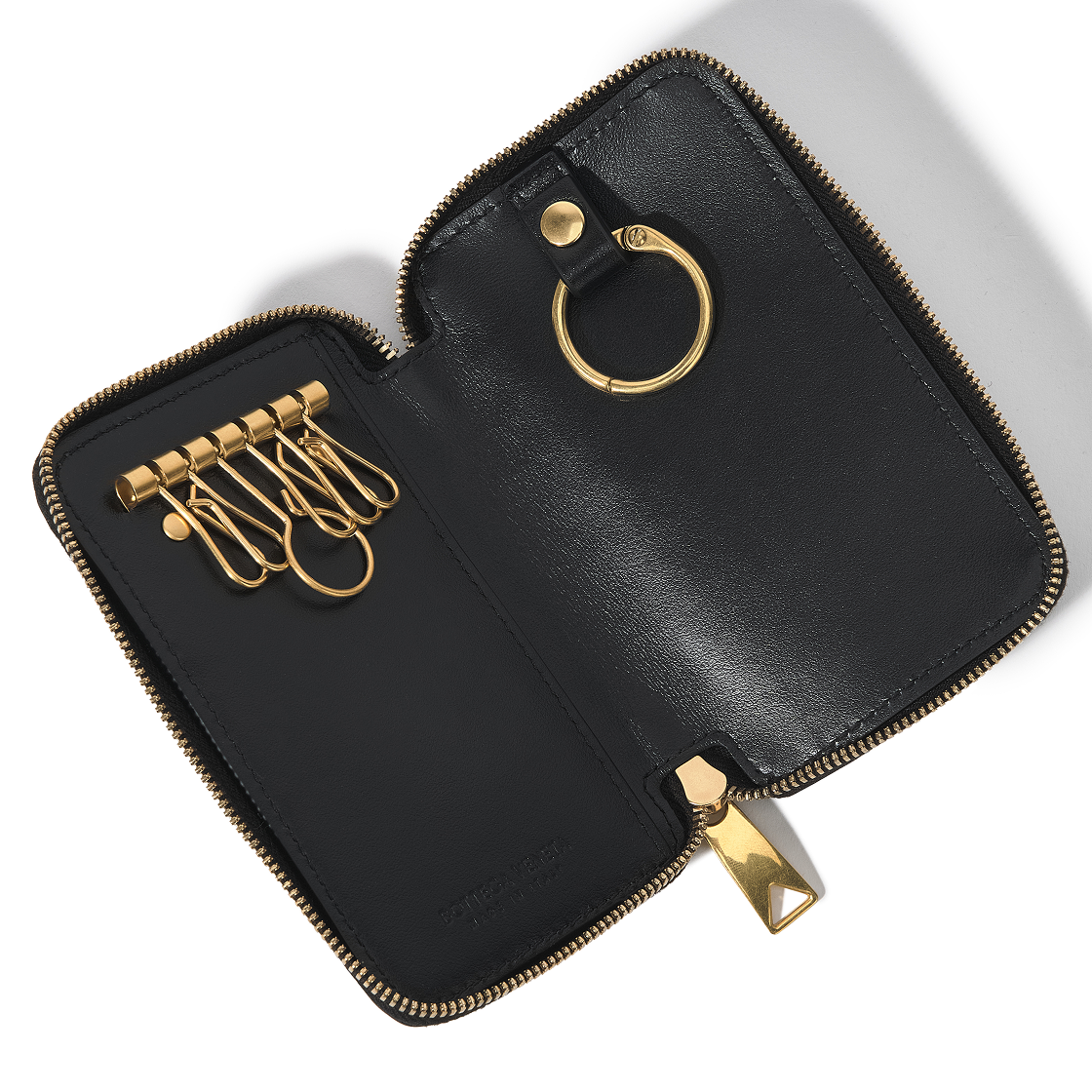 보테가 베네타 키 파우치 블랙(Bottega Veneta Key Pouch Black) - 3