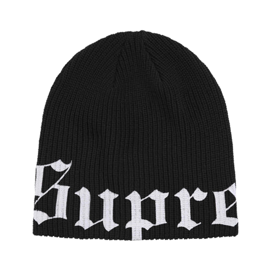 슈프림 올드 잉글리쉬 프린티드 비니 블랙 - 26SS(Supreme Old English Printed Beanie Black - 26SS)