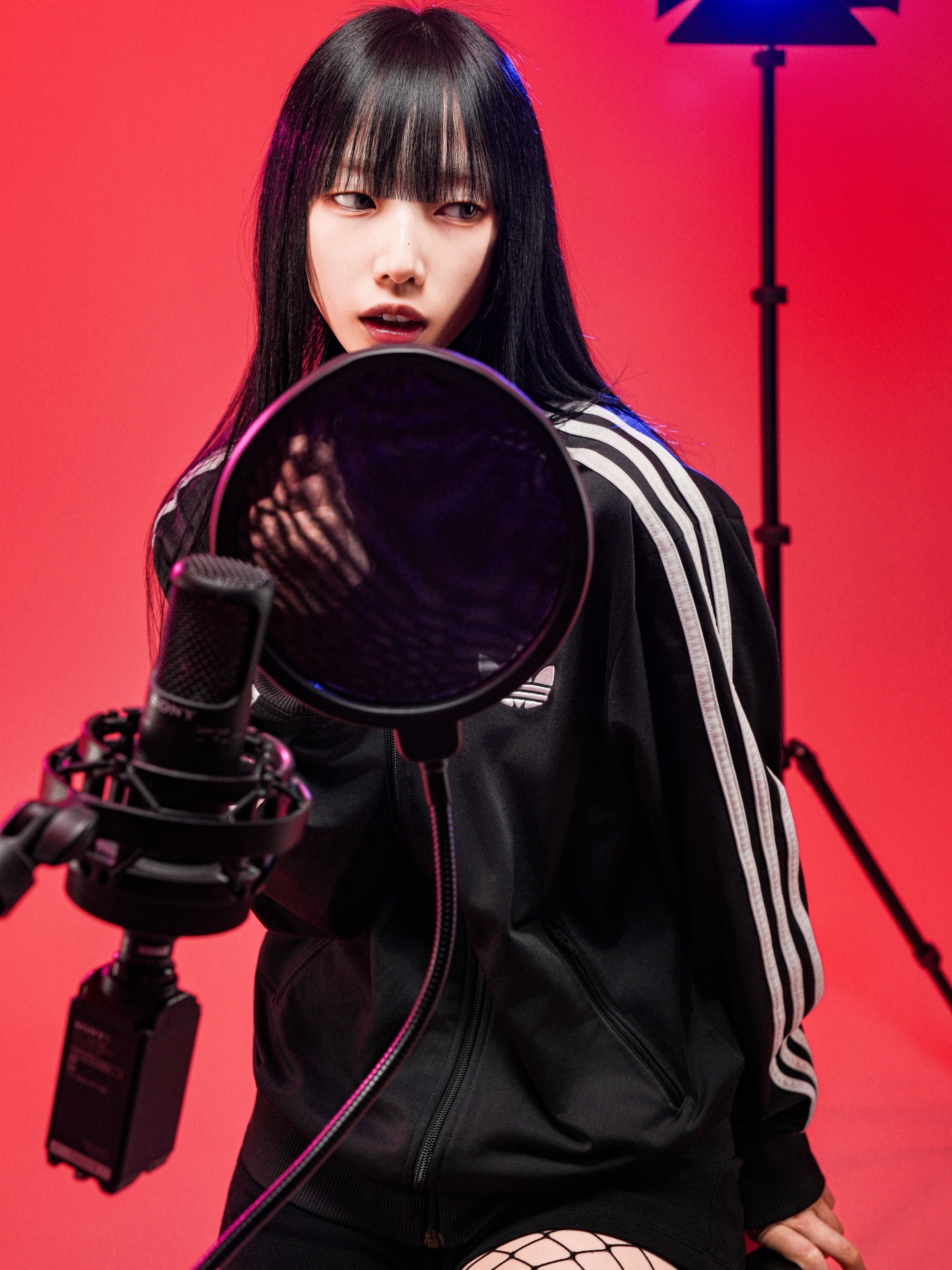Adidas Adicolor Classics Firebird Track Top Black - KR Sizing 착용 스타일 - 6