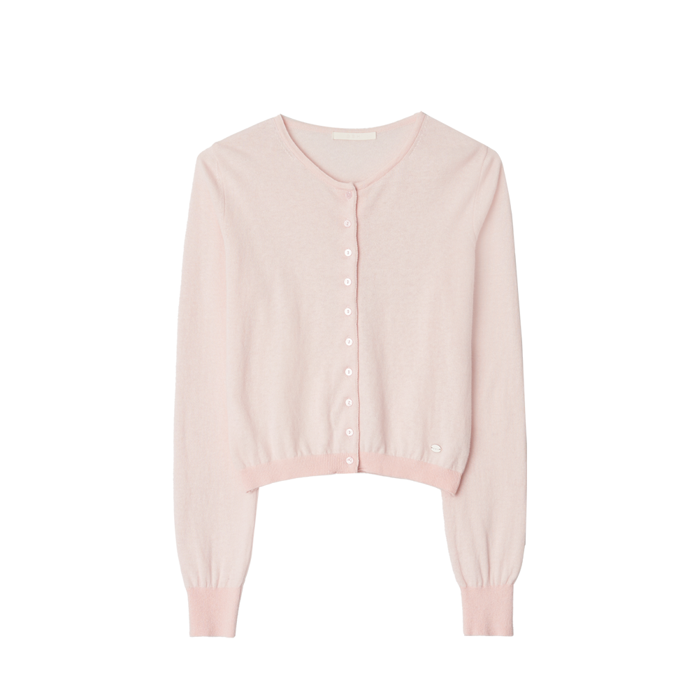 APC1CD010BPFF GBH APPAREL Cashmere Ang Cardigan / Blush Pink