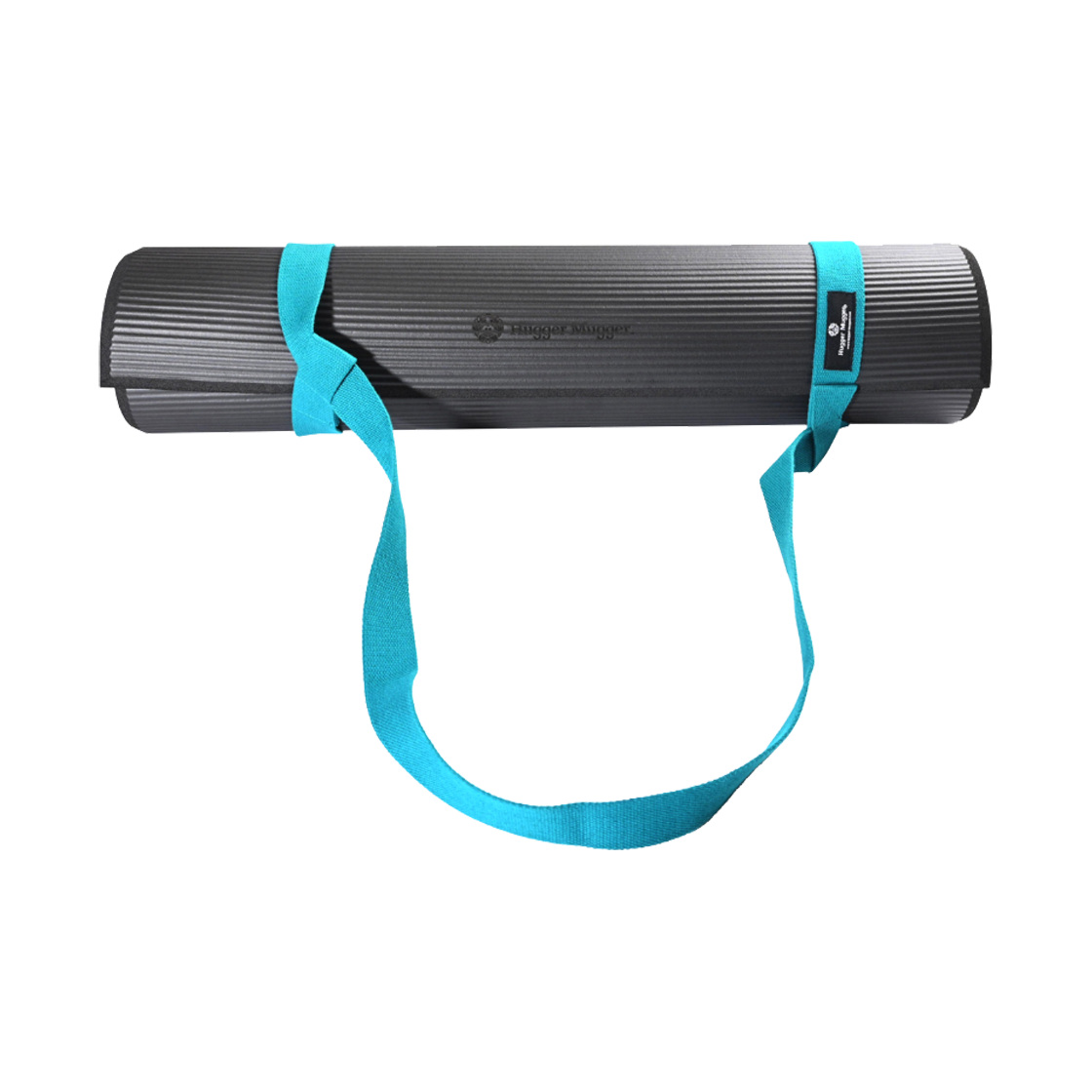 허거머거 스트랩 슬링 요가 매트 캐리어 피코크(HUGGERMUGGER Strap Sling Yoga Mat Carrier Peacock)