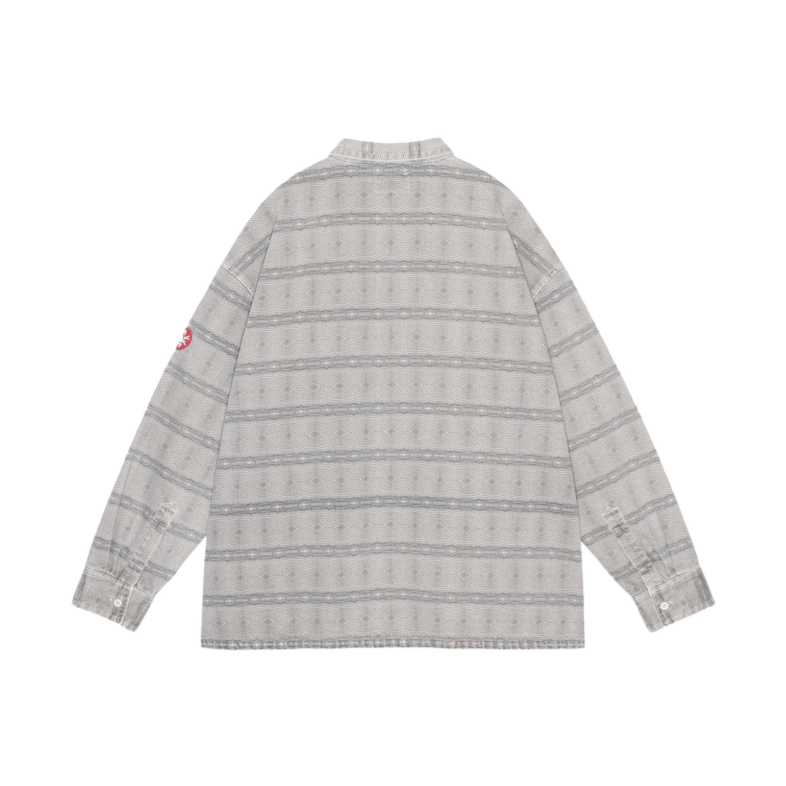 카브엠트 오버다이 FK 패턴 셔츠 베이지 - 26SS(Cav Empt Overdye FK Pattern Shirt Beige - 26SS) - 2