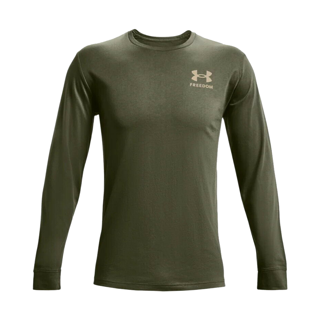 언더아머 UA 프리덤 플래그 롱슬리브 티셔츠 그린 샌드(Under Armour UA Freedom Flag Long Sleeve T-Shirt Green Sand) - 2