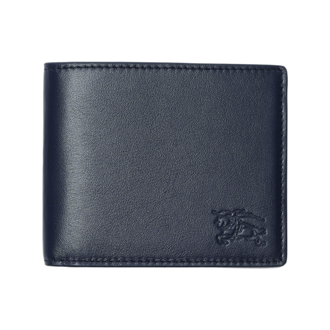 8118985 [25% 쿠폰] Burberry Pop Check Bifold Wallet Midnight Blue