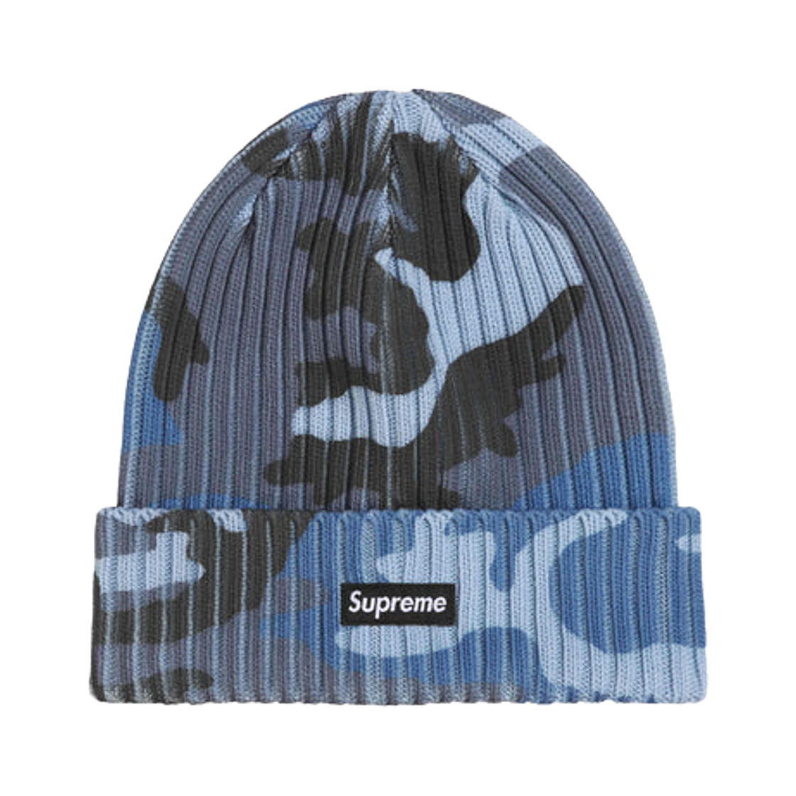 슈프림 오버다이드 비니 블루 카모 - 26SS(Supreme Overdyed Beanie Blue Camo - 26SS) - 1