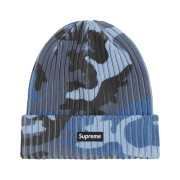 Supreme Overdyed Beanie Blue Camo - 26SS