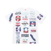 Supreme Flash T-Shirt White - 26SS