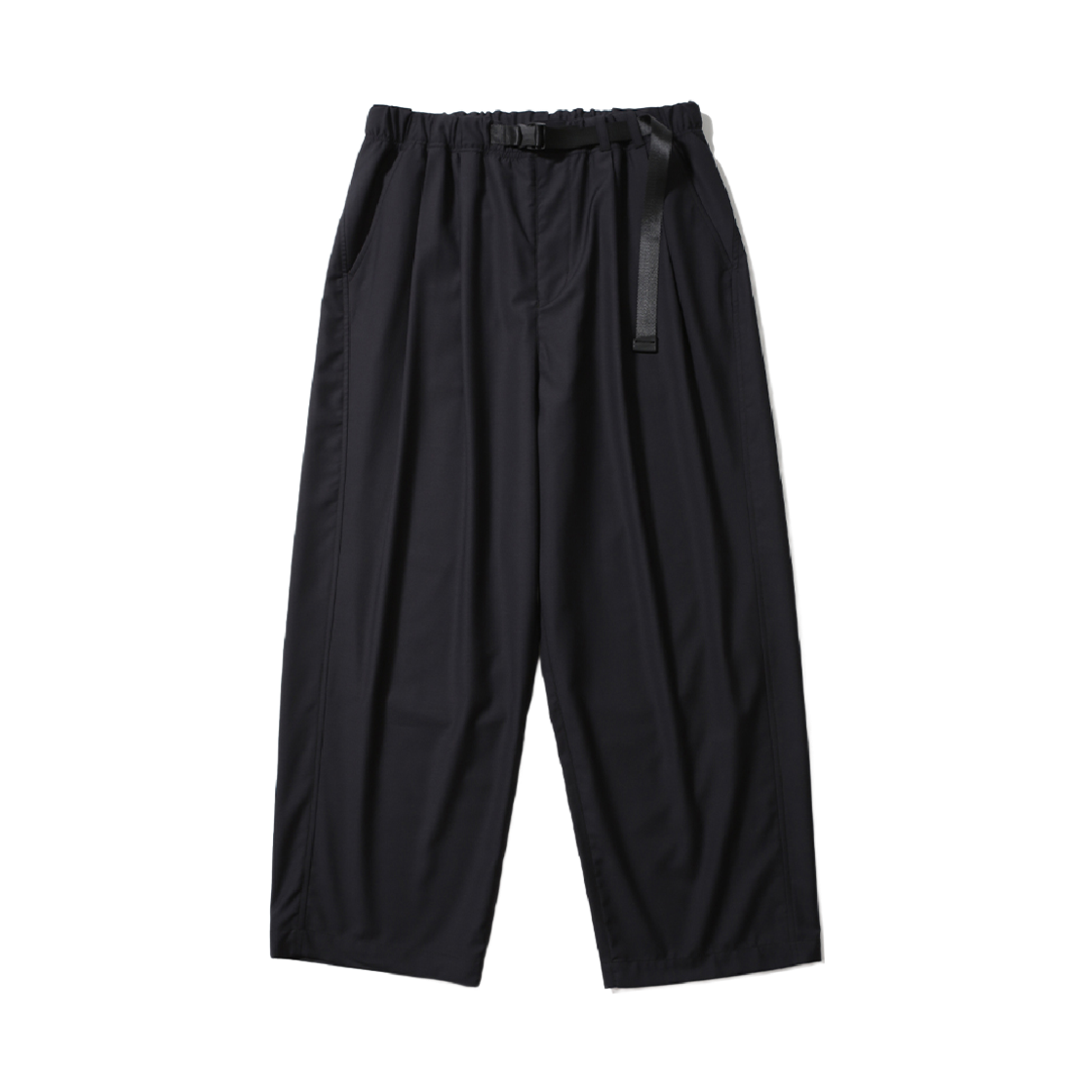 PMF026-01PT03 [더블적립][SS26] moif Wide Function Slacks / Black