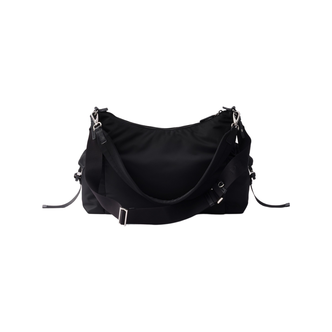 프라다 익스플로어 리나일론 레더 백 블랙(Prada Explore Re-Nylon Leather Bag Black) - 2
