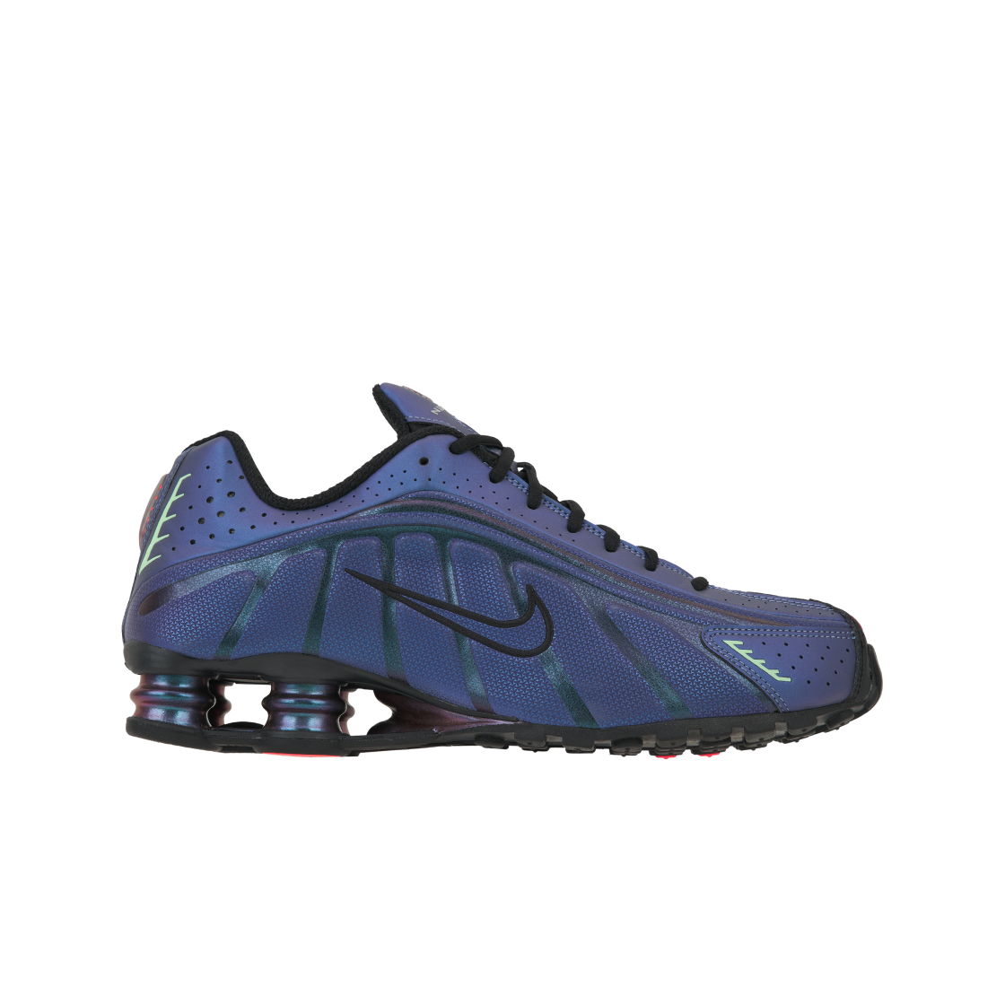 나이키 샥스 R4 블랙 앤 핫 펀치(Nike Shox R4 Black and Hot Punch)