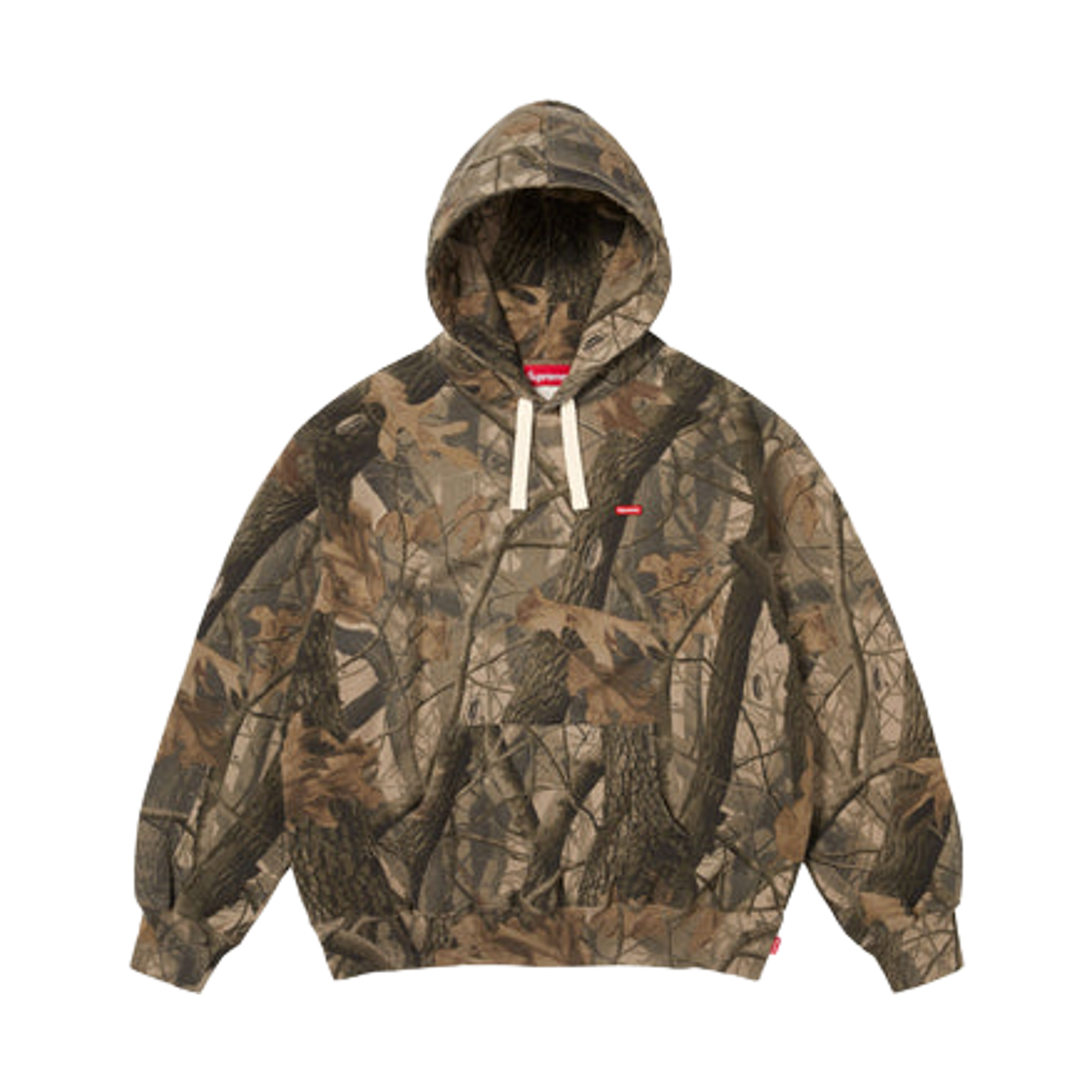 슈프림 스몰 박스 드로우코드 후드 스웨트셔츠 리얼트리 하드우즈 카모 - 26SS(Supreme Small Box Drawcord Hooded Sweatshirt Realtree Hardwoods Camo - 26SS) - 1